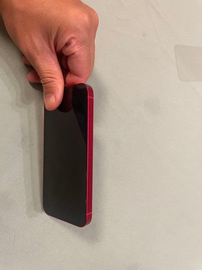 美品Apple iPhone 13 mini(レッド) 256GB本体　フリー