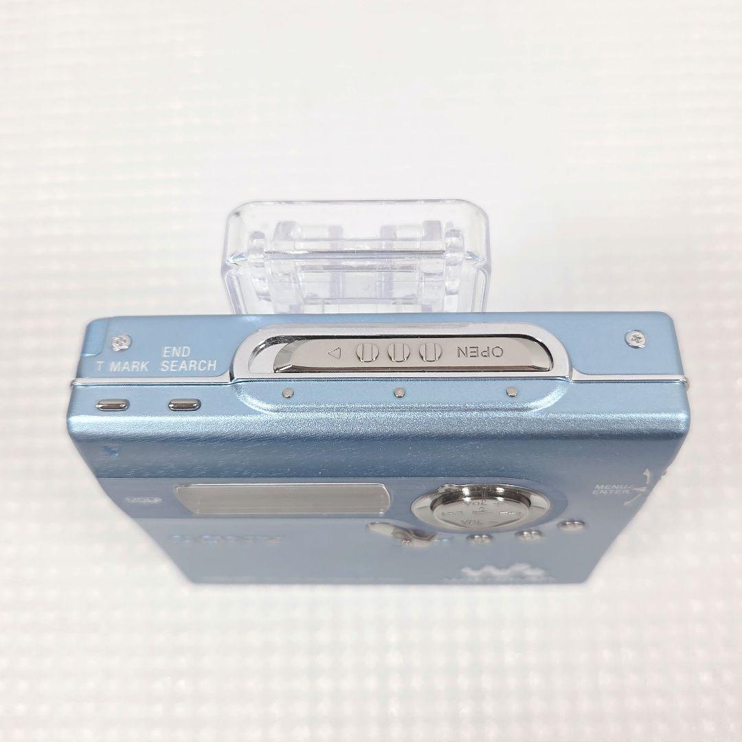 【動作品】SONY NET MD WALKMAN MZ-N920 ブルー