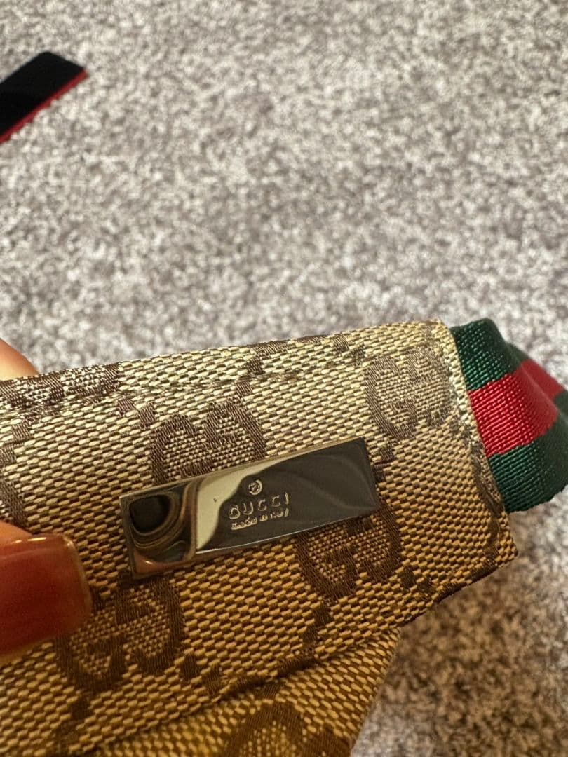 GUCCI GGパターン サンバイザー　正規品　ゴルフに！サイズS