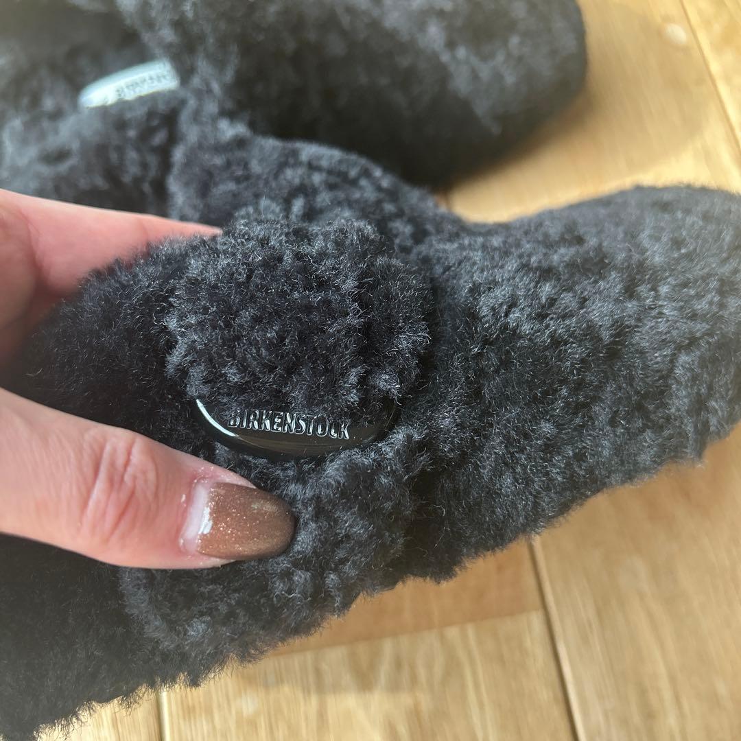 ビルケン ブラック ボストン テディベアBIRKENSTOK ボア