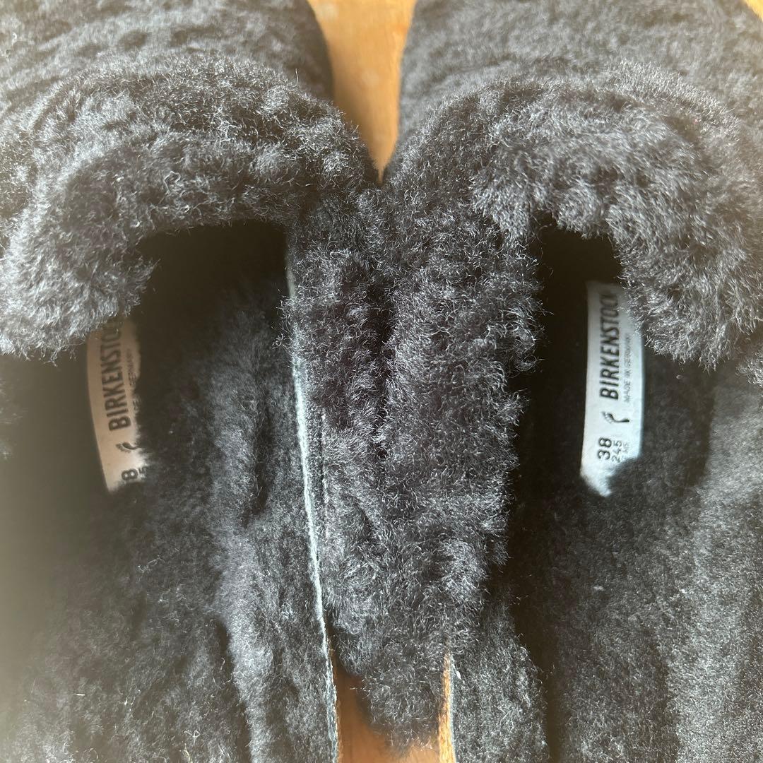 ビルケン ブラック ボストン テディベアBIRKENSTOK ボア