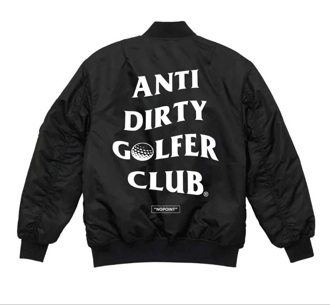 メンズウェア ANTI DIRTY GOLFER CLUB MA-1 JACKET