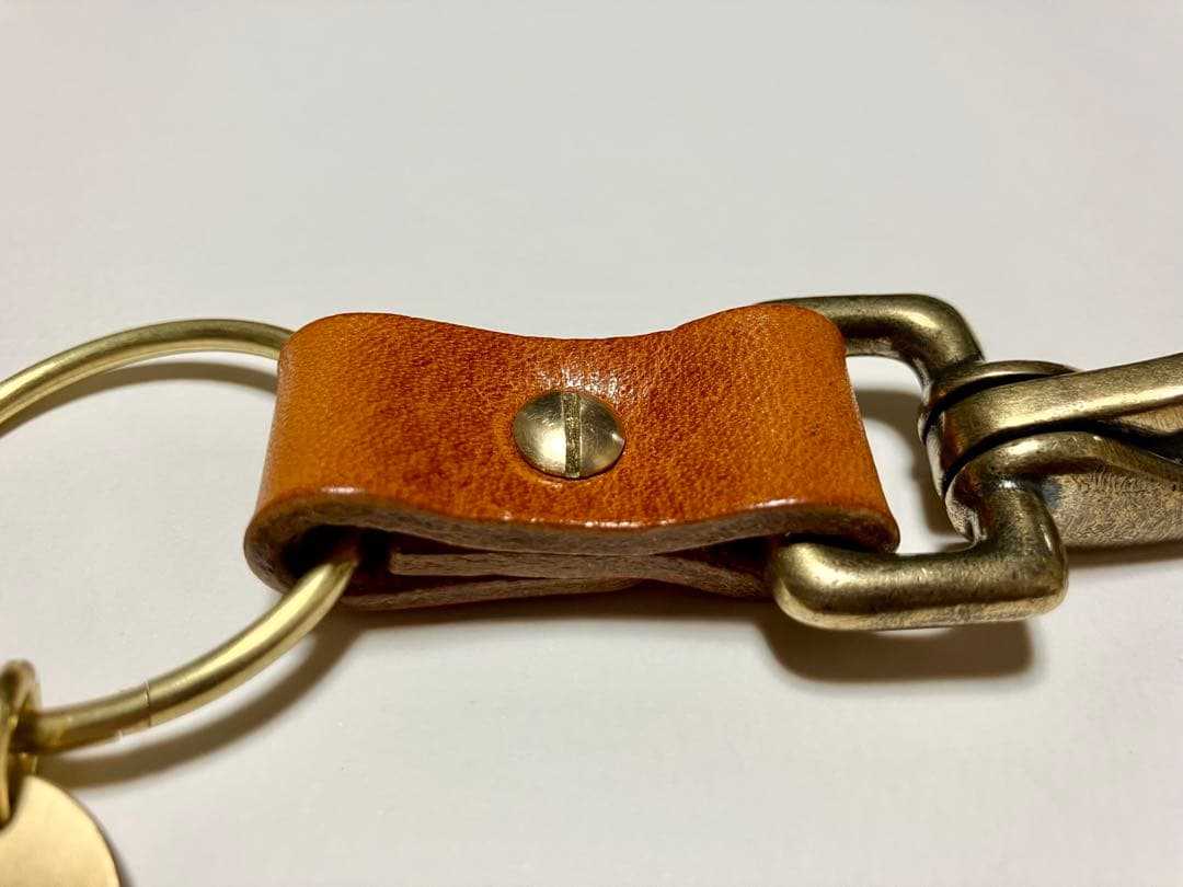 【美品】RRL レザー キーホルダー/キーリング