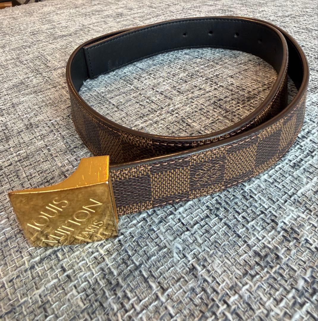 Louis Vuitton ダミエレザーベルト