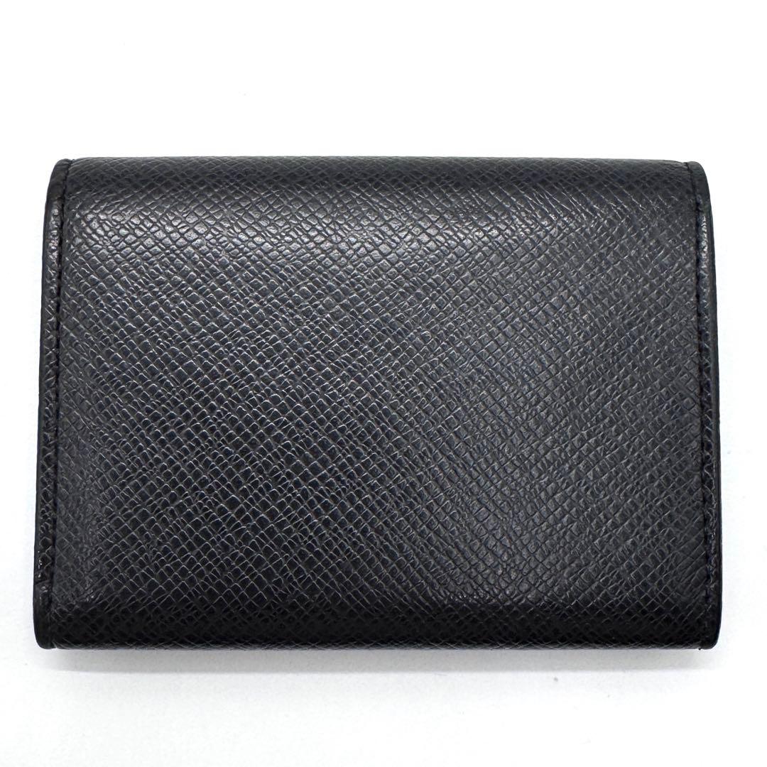 美品✨ルイヴィトン　名刺入れ　タイガ　アンヴェロップ　カルトドゥ　ヴィジット　黒