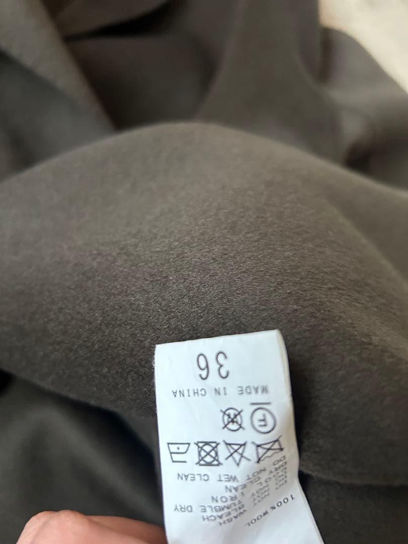 FRAMeWORK ハミルトンリバーテーラードコート　36