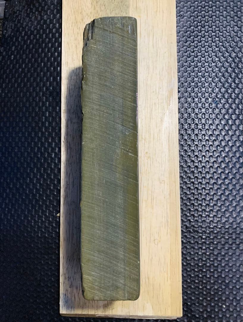天然砥石　正本山　浅黄　カラス　仕上げ砥石