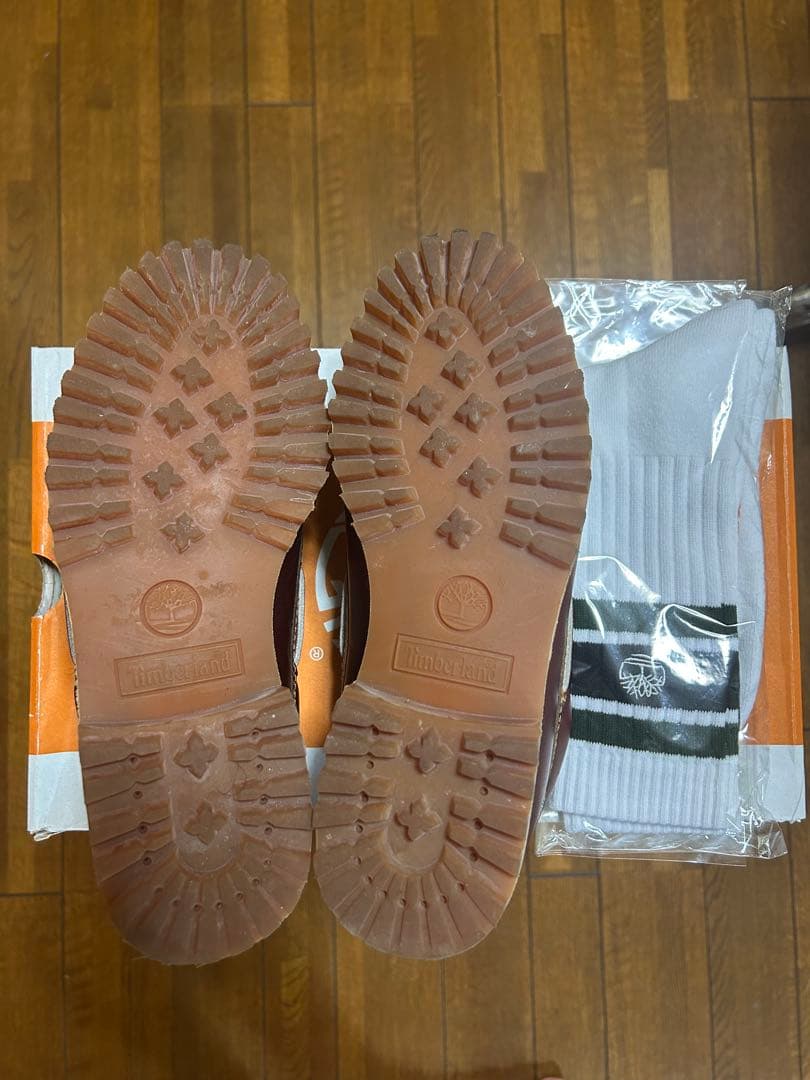 Timberland 3eye classic スリーアイ非売品靴下　　　箱付