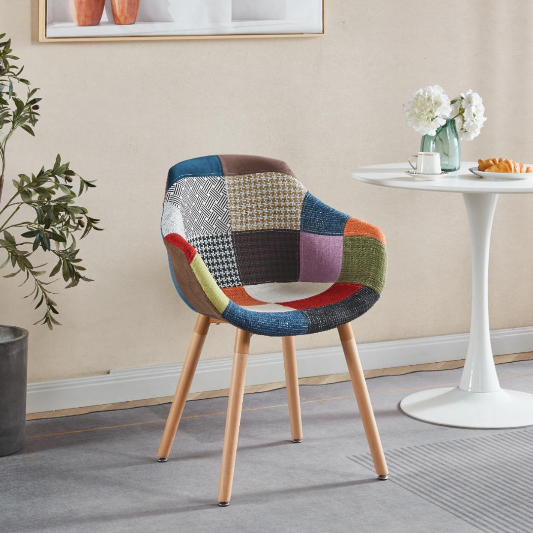 【セット2脚】ダイニングチェア シェルチェア クチェア ホームオフィスチェア