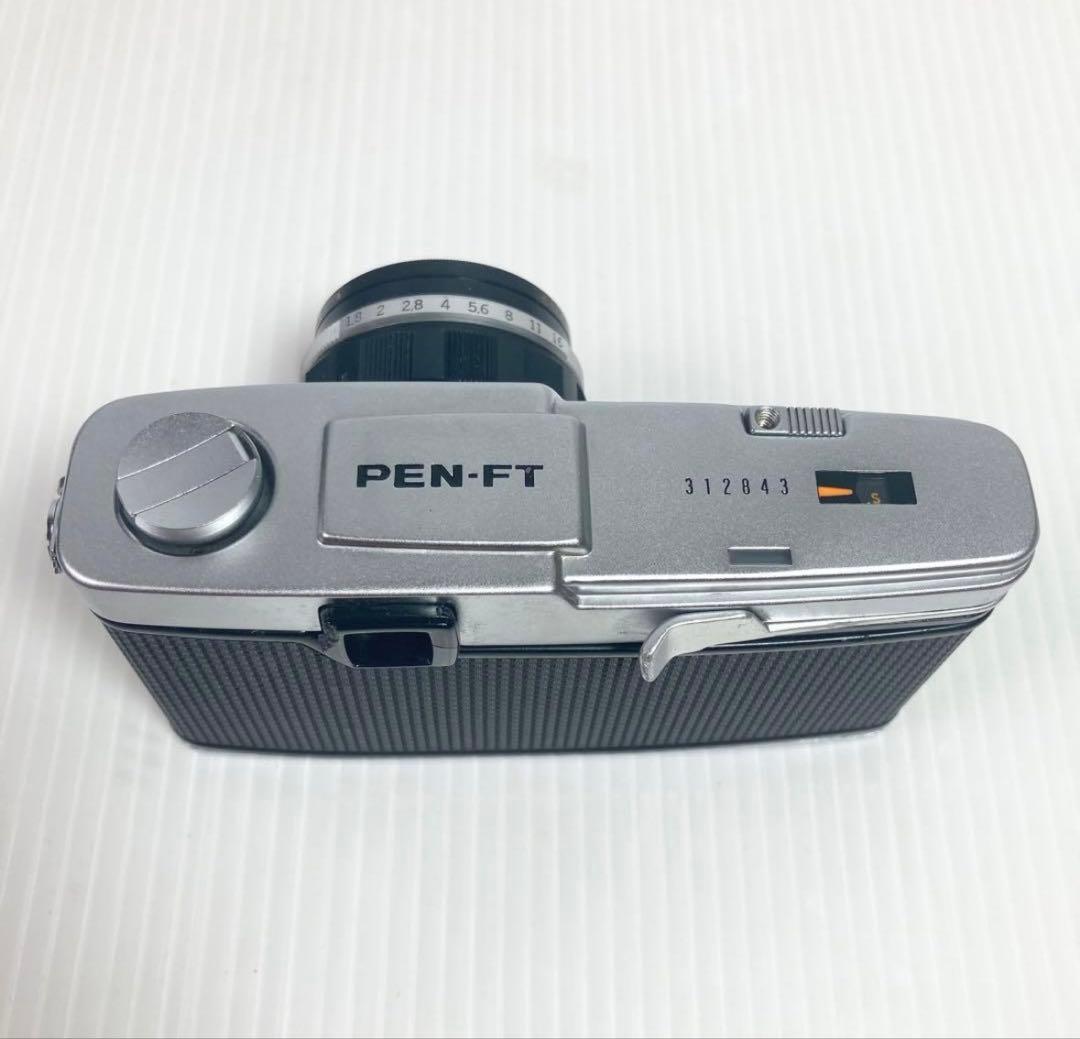 OLYMPUS PEN-FT フィルムカメラ ケース、ストラップ付き