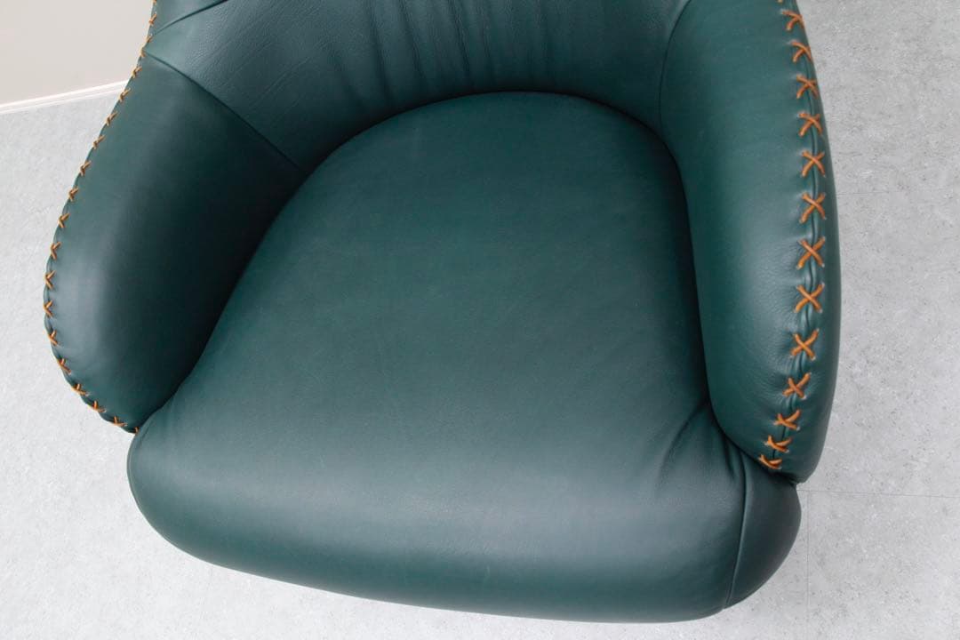 【極美品】de Sede デセデ アームチェア DS-102 オットマン付