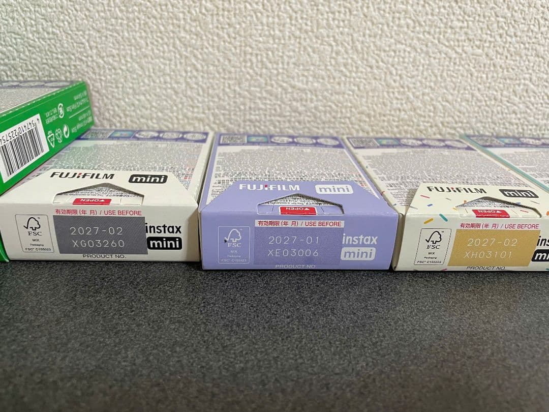 富士フイルム Instax mini インスタントフィルム – 全12パック