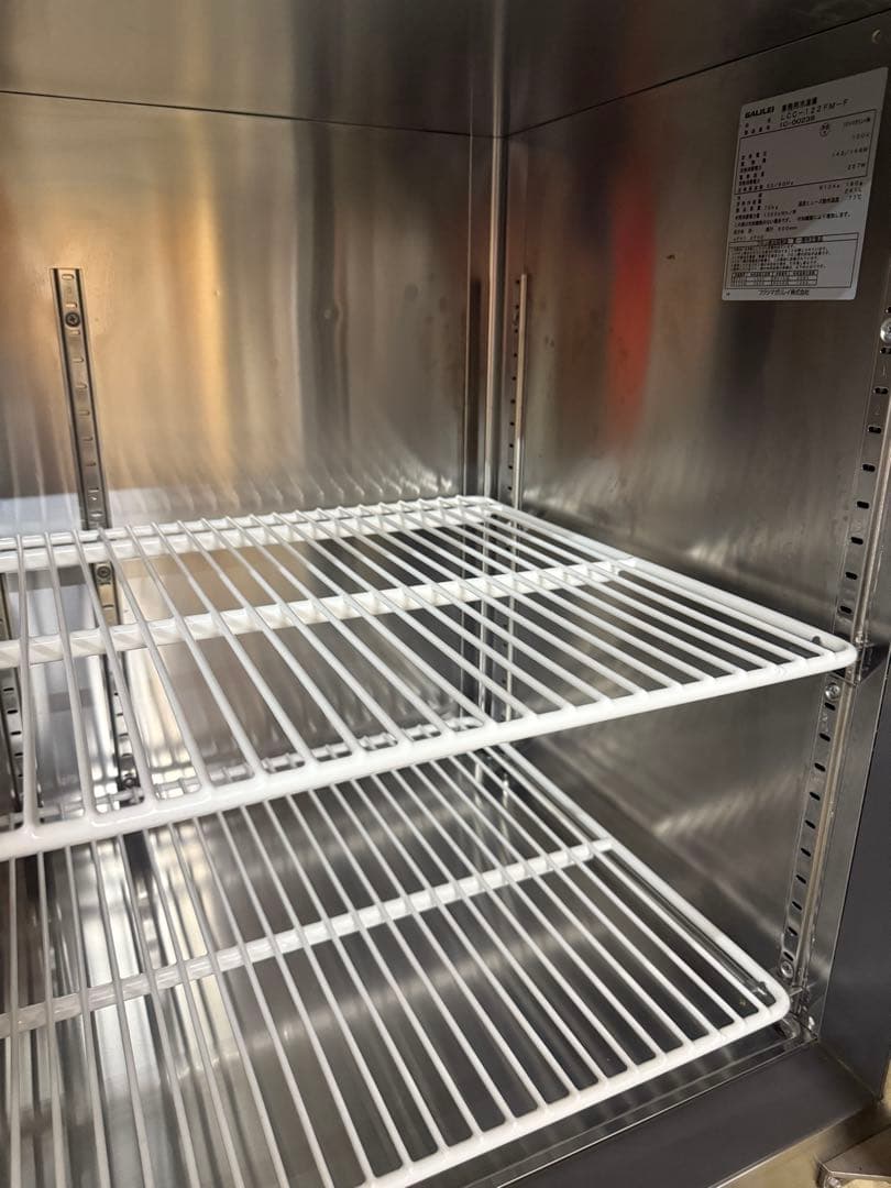 フクシマガリレイ　コールドテーブル　LCC-122FM-F 業務用冷凍庫