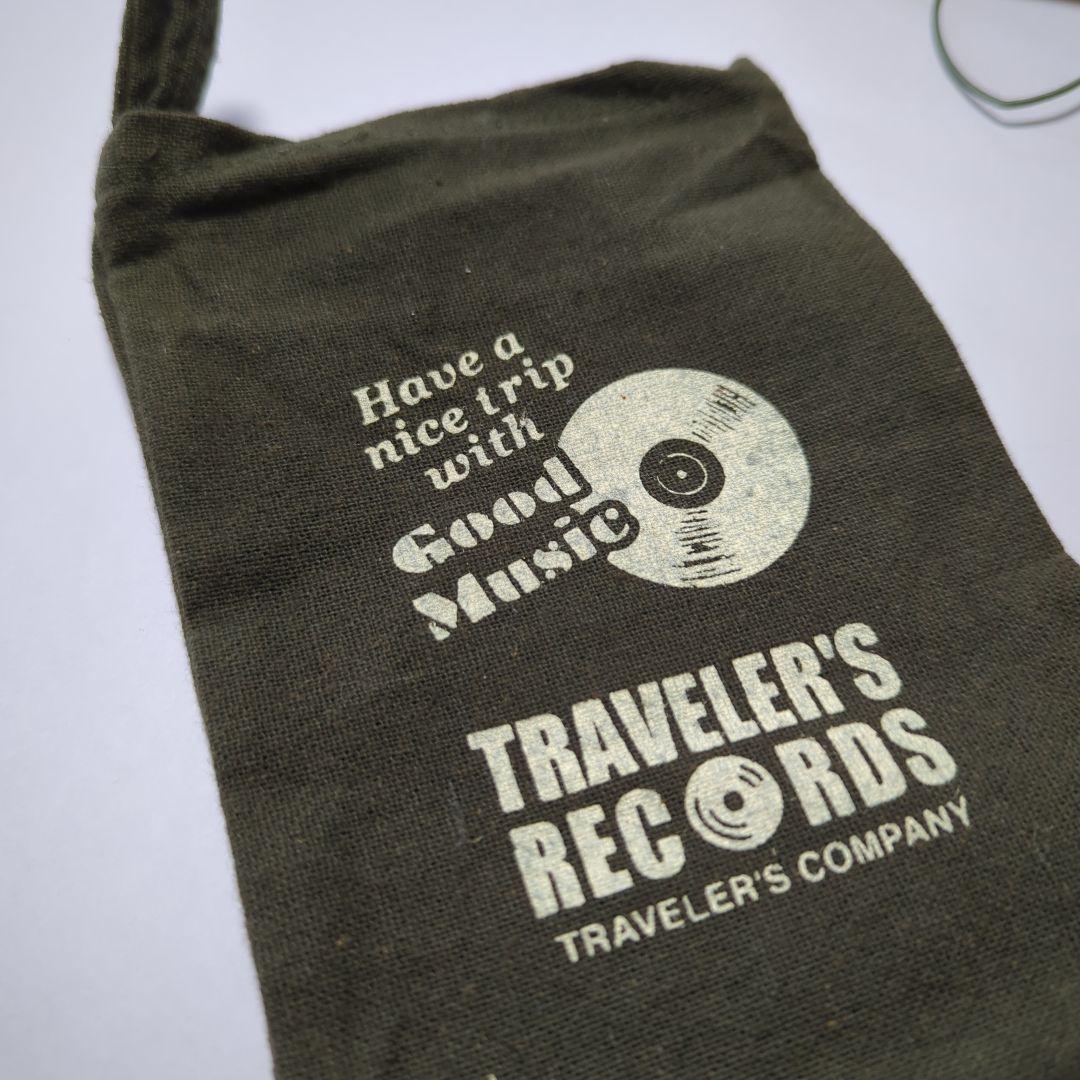 限定トラベラーズノート　パスポートサイズ　レコード柄