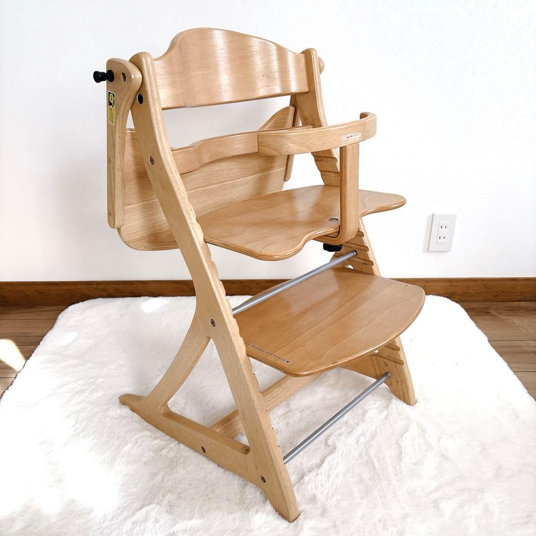 大和屋 すくすくチェアプラス テーブル&ガード付き 美品