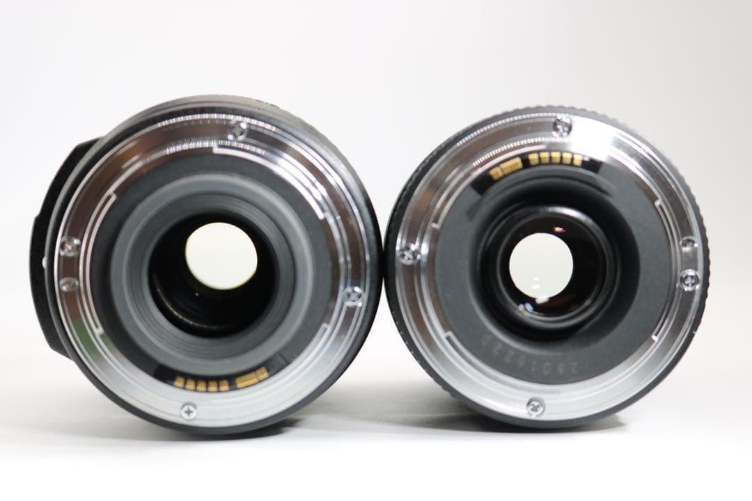 ボディ新品級 【Canon EOS Kiss X9i ダブルレンズセット】