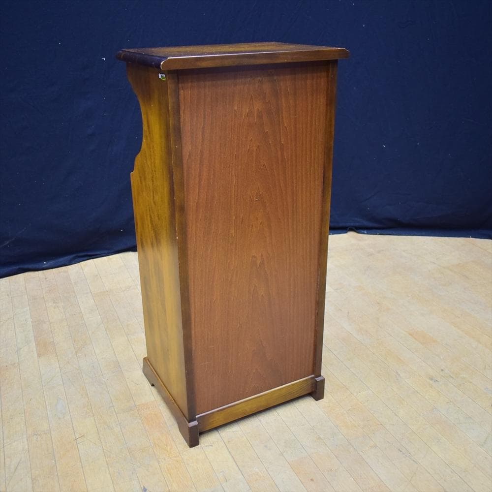 カリモク　コロニアル　電話台　FAX台　飾り棚　花台　棚　ラック　キャビネット