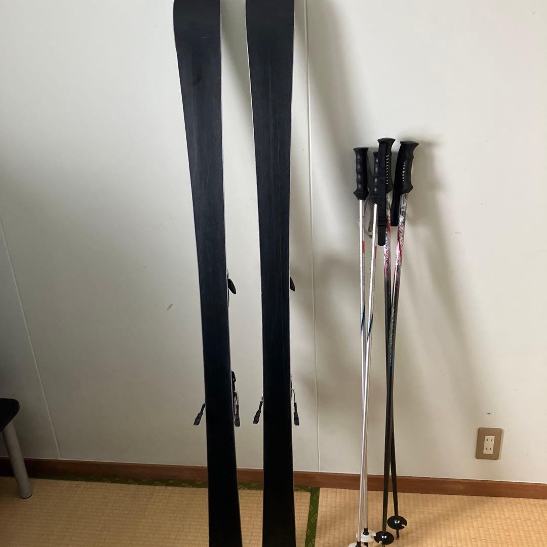 ノルディカ　スキー板、ストック