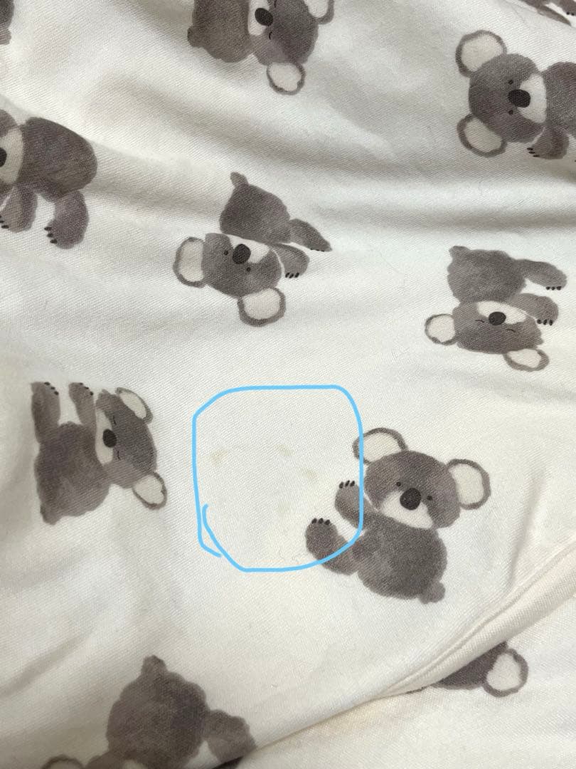 コアラロンパース2着とブランケット