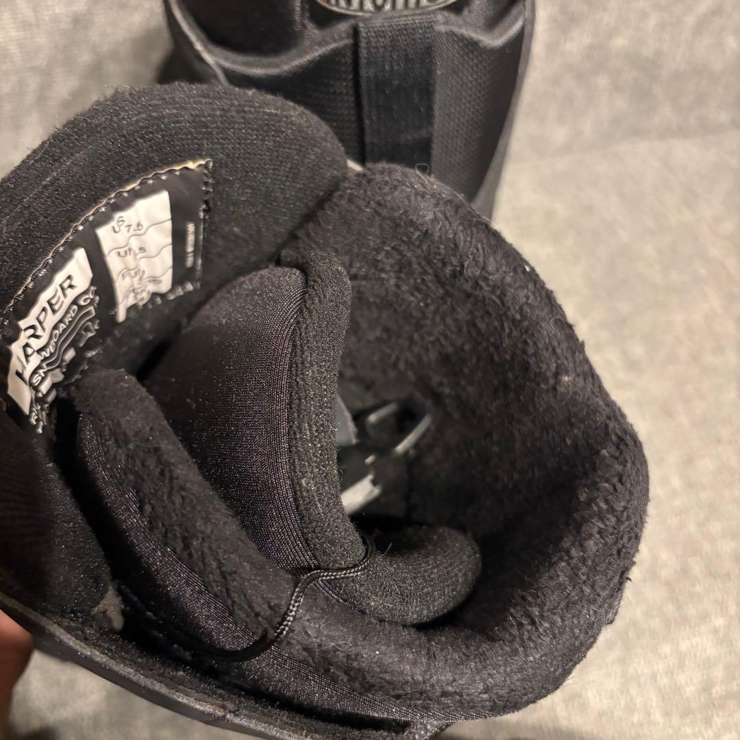 RIDE × HARPER スノーボードブーツ ブラック　24.5cm ライド