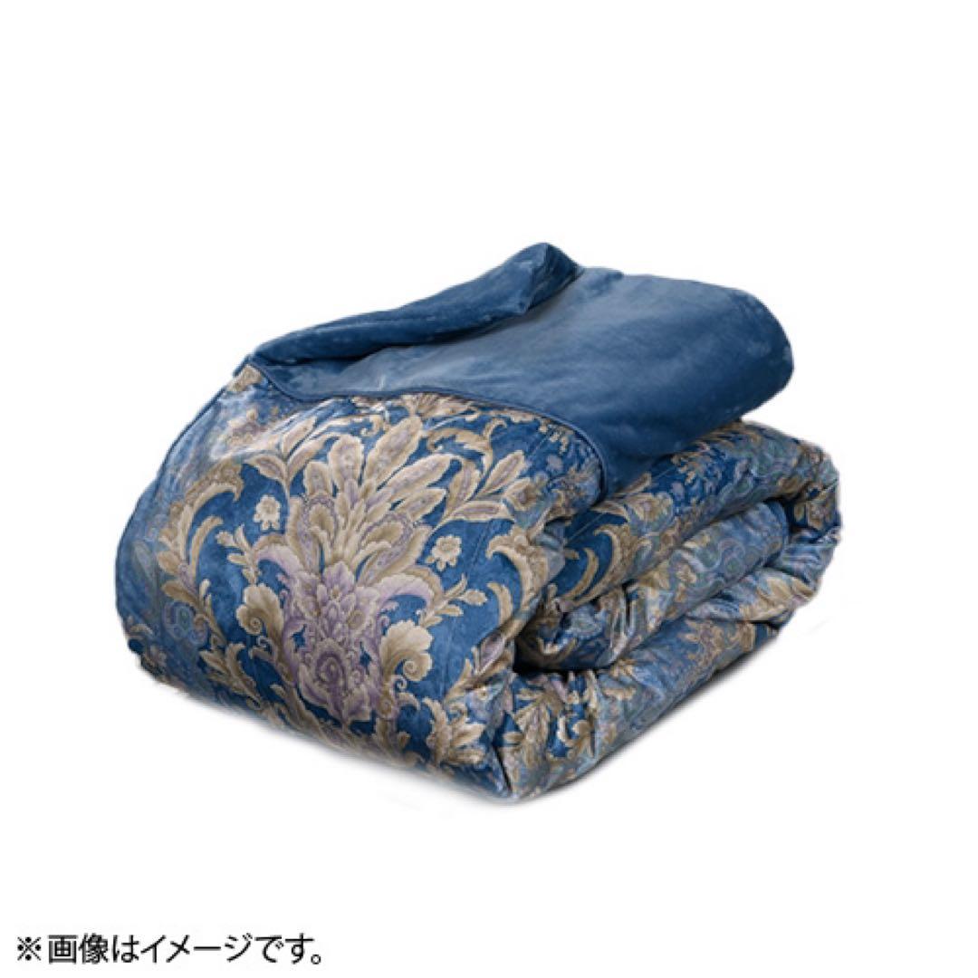 新品未開封 モリリン あったか6層毛布プレミアム ブルー シングル ①