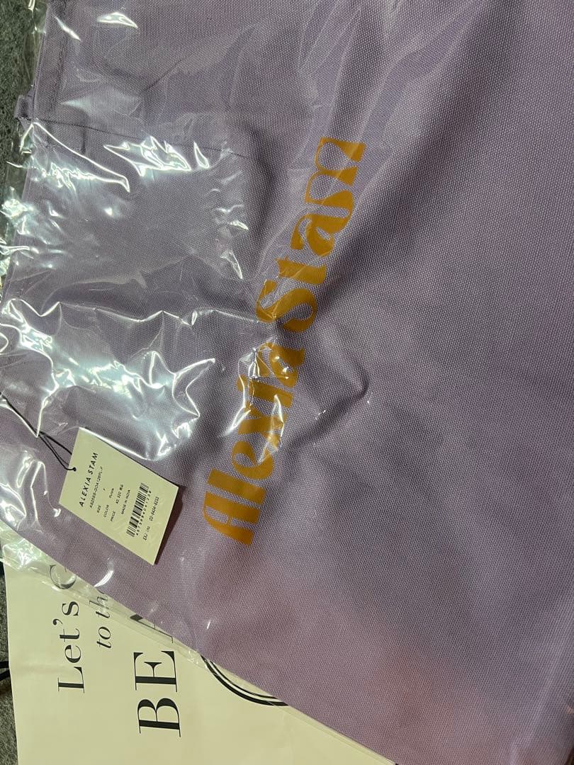 ALEXIA STAM GREENROOM 限定 トートバッグ パープル