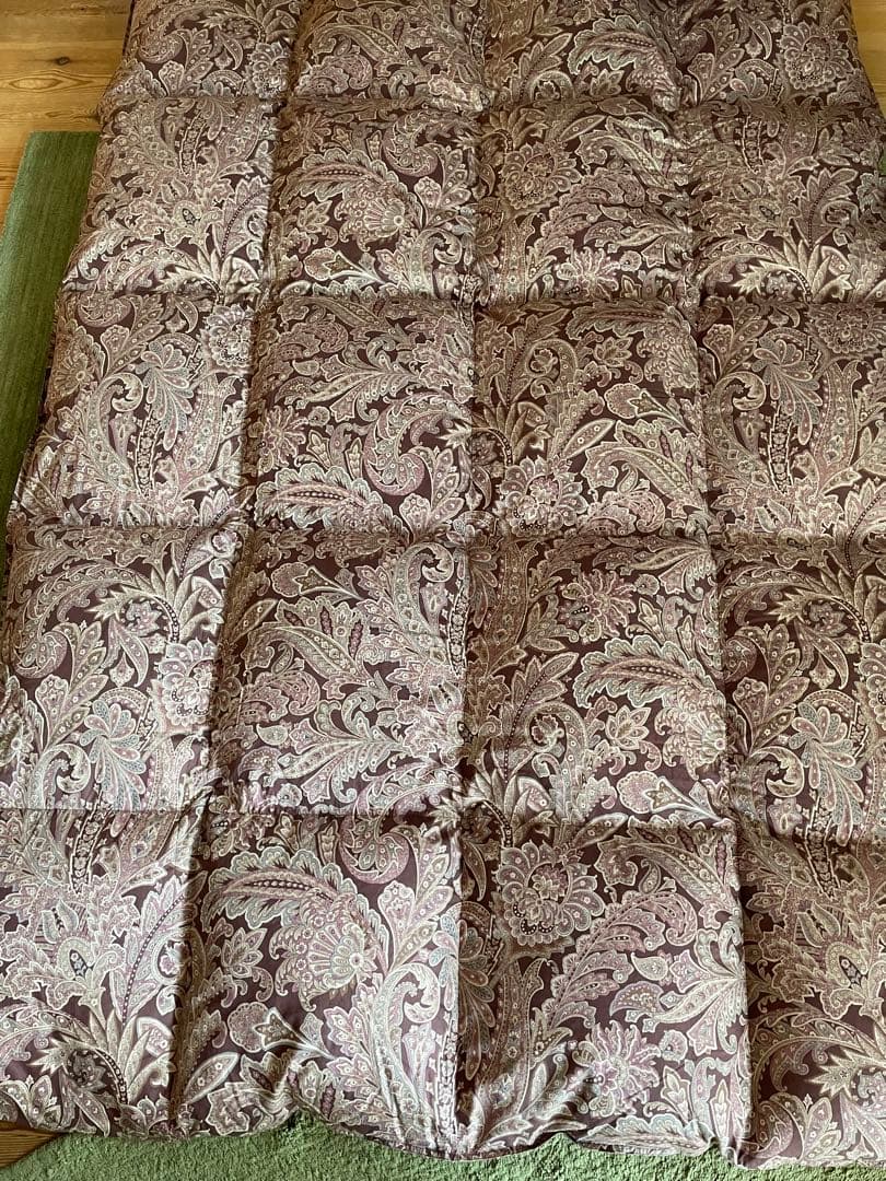 2枚セット　羽毛布団　ポーランド産マザーグース93% 1.3kg入り　極寒地使用