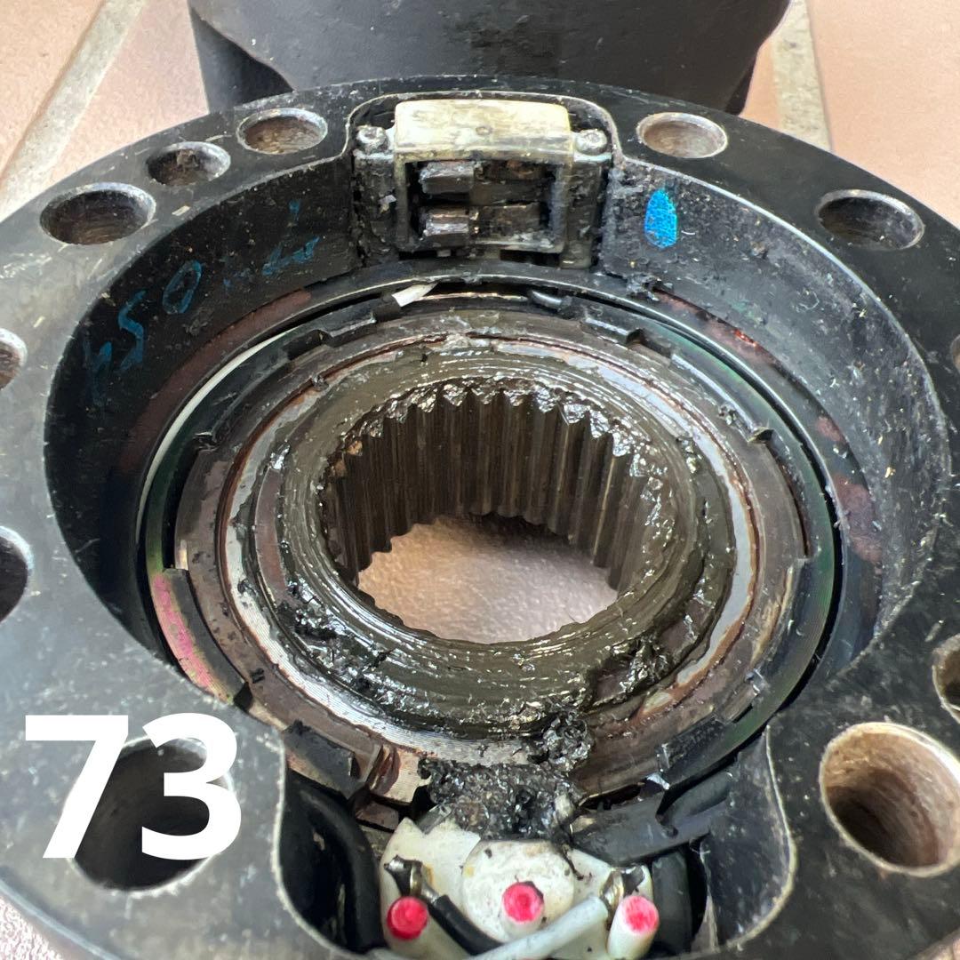 パワーロッキングハブ　難あり中古品 78プラド 73ランクル用