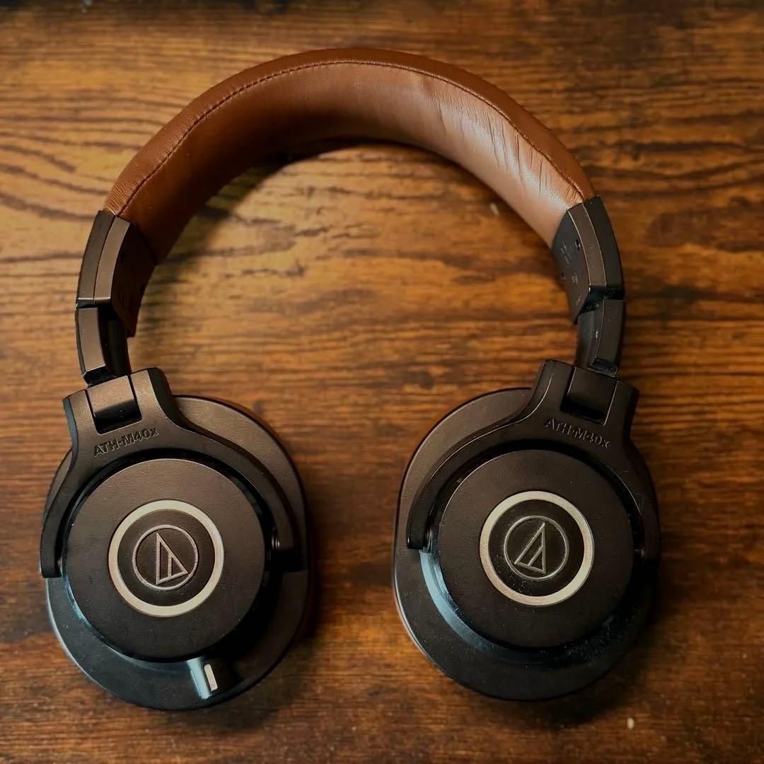 オーディオテクニカ ATH-M40x モニターヘッドホン　専用ポーチ付き