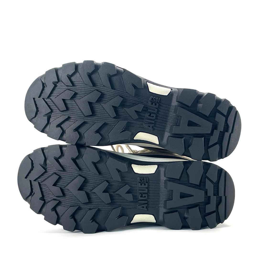 ほぼ未使用 スノー エーグル  AIGLE ブーツ 23.5 防水