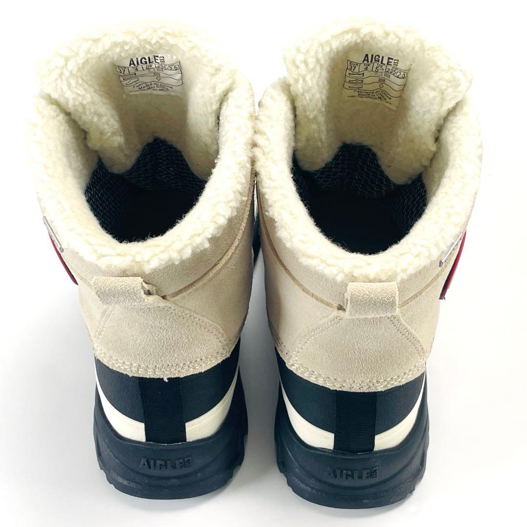 ほぼ未使用 スノー エーグル  AIGLE ブーツ 23.5 防水