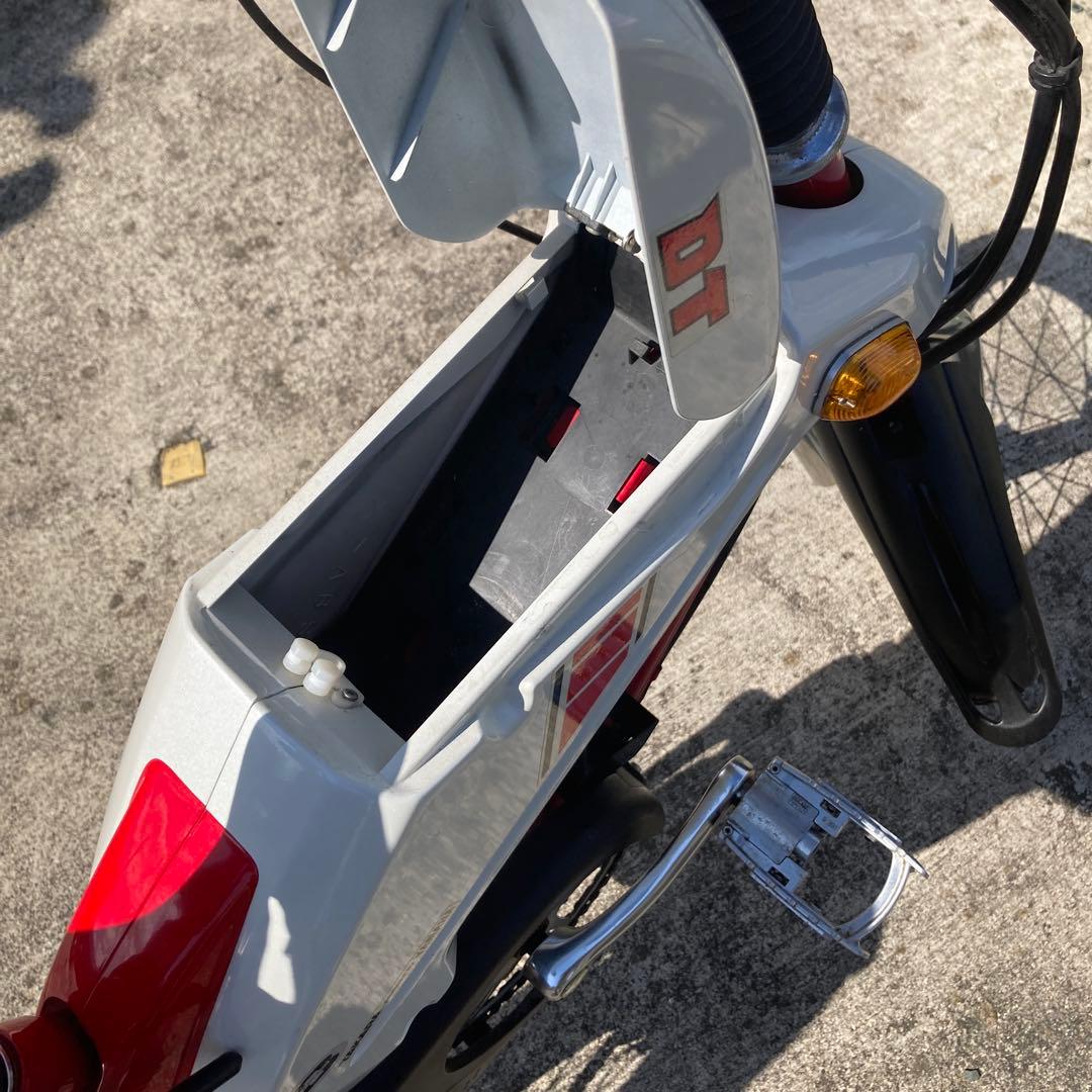 TAKARA YAMAHA DT 電動アシスト自転車 ホワイト/レッド充電不可
