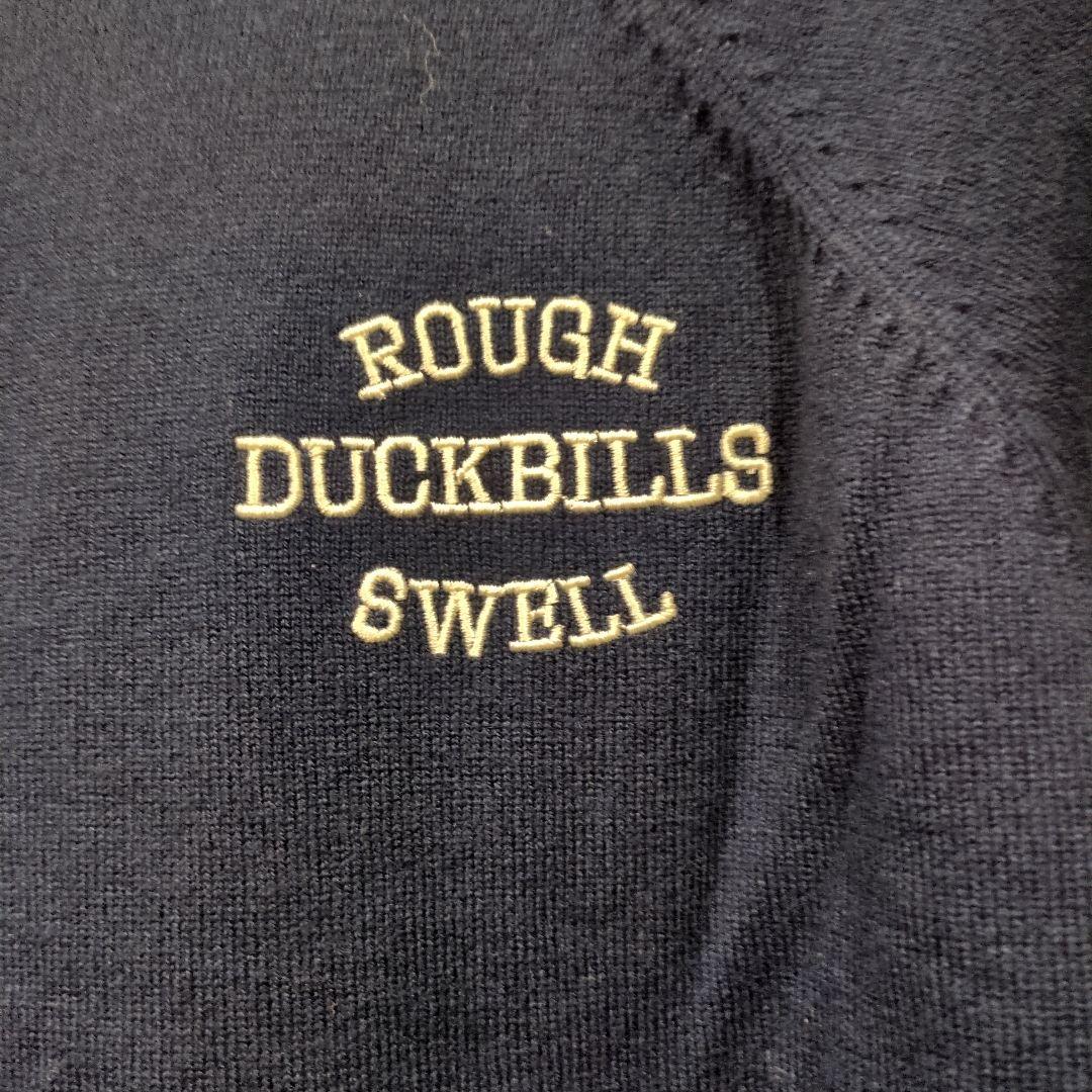 「新品」rough & swell Mサイズ セーター　ネイビー