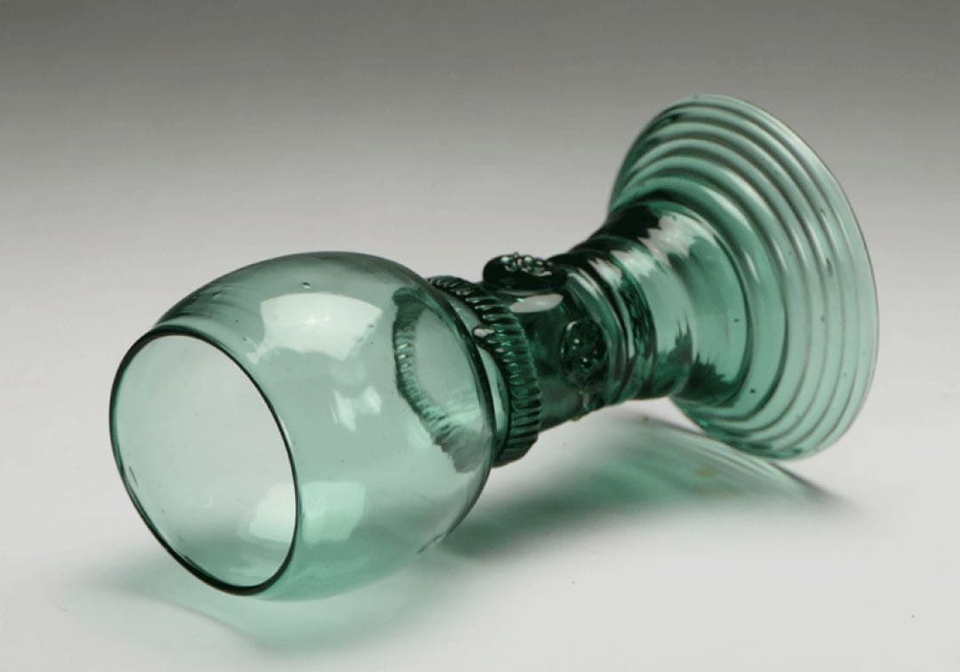 【レーマー杯　ヴァルトグラス】 ドイツ森林ガラス　民藝硝子