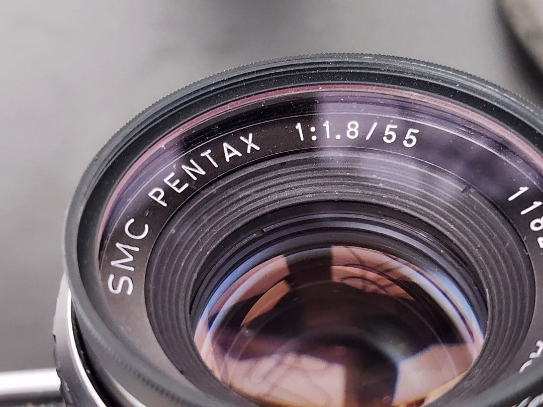PENTAX KM 一眼レフカメラ SMC PENTAX 55mm F1.8