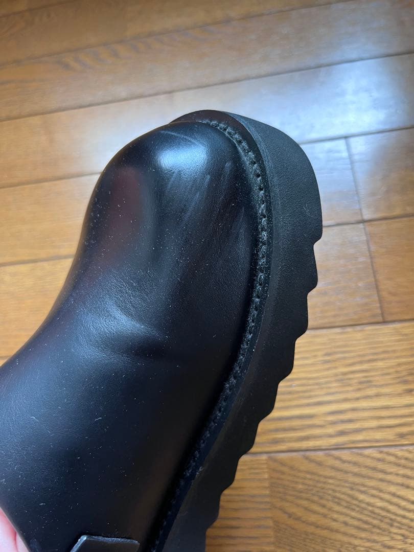 aere アエレeco leather sling back shoes
