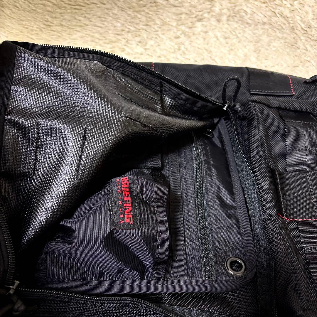 極美品 ブリーフィング ビームス 別注 ネオトリニティライナービジネスブラック