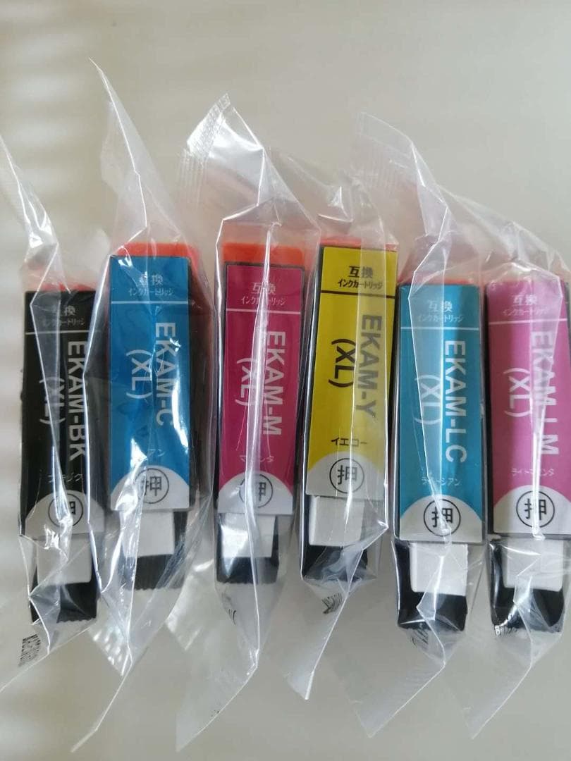 EPSON 互換インクカートリッジ KAM-6CL 6色セット