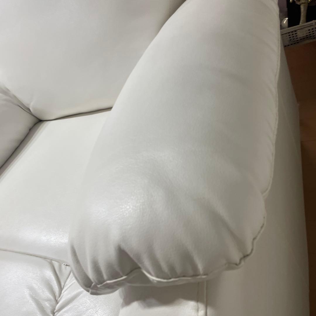 お引取り限定！電動ラウンジチェア SHIFFON（シフォン）ホワイト