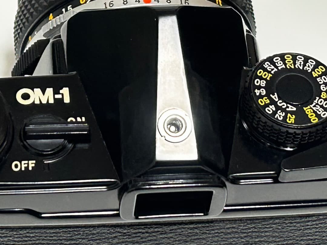 完全動作(ストロボ以外)＆良品☆OLYMPUS OM-1 + 50mm F1.8