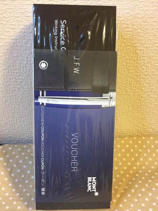 モンブラン　白ボールペン　新品