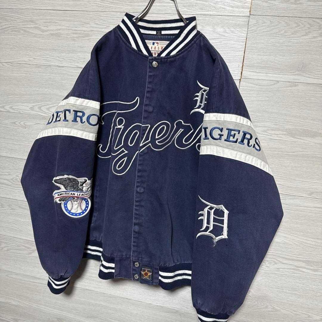 90s JH Design MLB デトロイトタイガース 3XL スタジャン