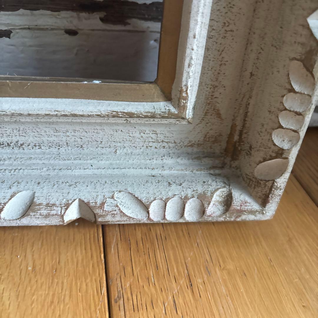 2枚セット　大きめのフレームとのセット　額縁　フレーム　アンティーク