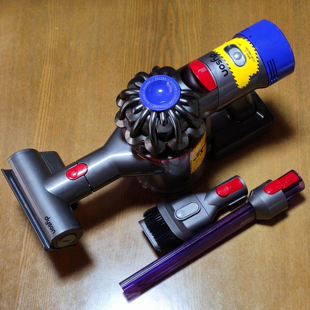 ダイソンV8 SV10 掃除機＋マキタ18vアダプターセット 分解清掃済み動作品