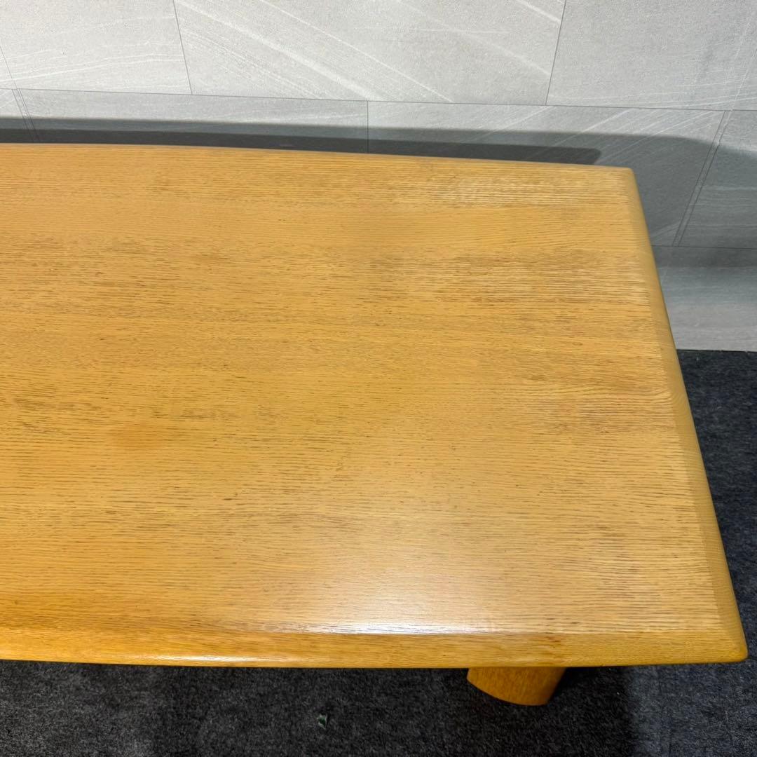 SHIRAKAWA リビングテーブル 無垢材 幅120 ローテーブル d4608