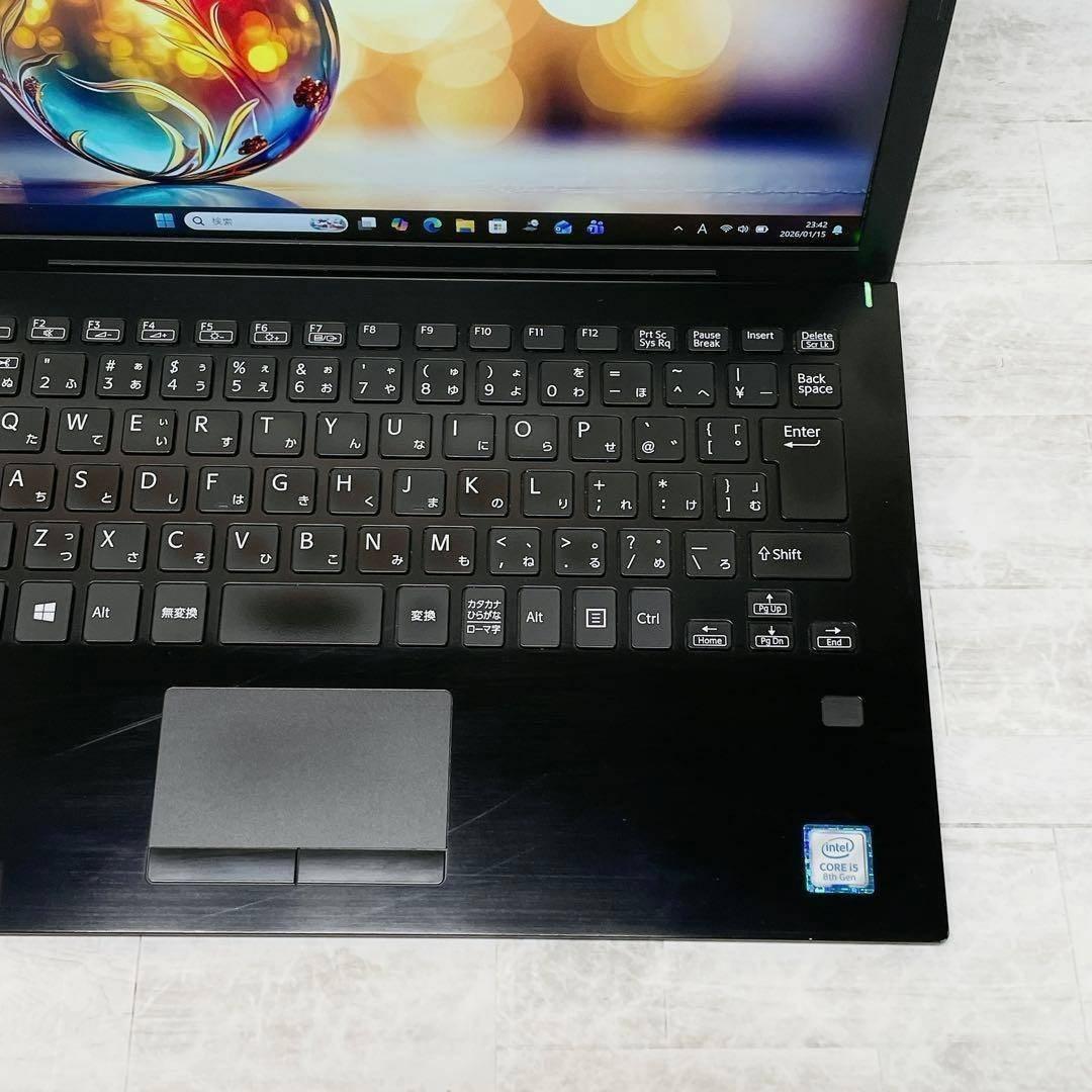 超軽量✨高性能8世代 ノートパソコン SSD VAIO カメラ A4 持ち運び