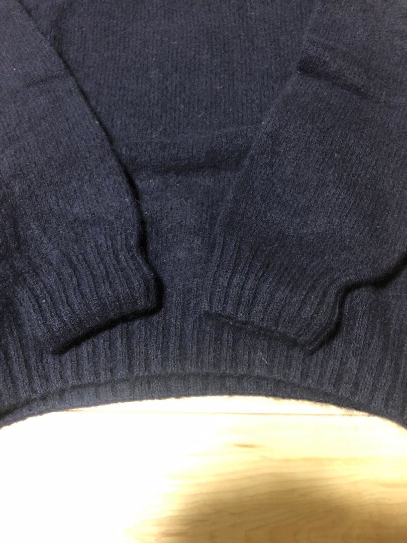 インバーアランニット　英国製　ネイビー　サイズ40