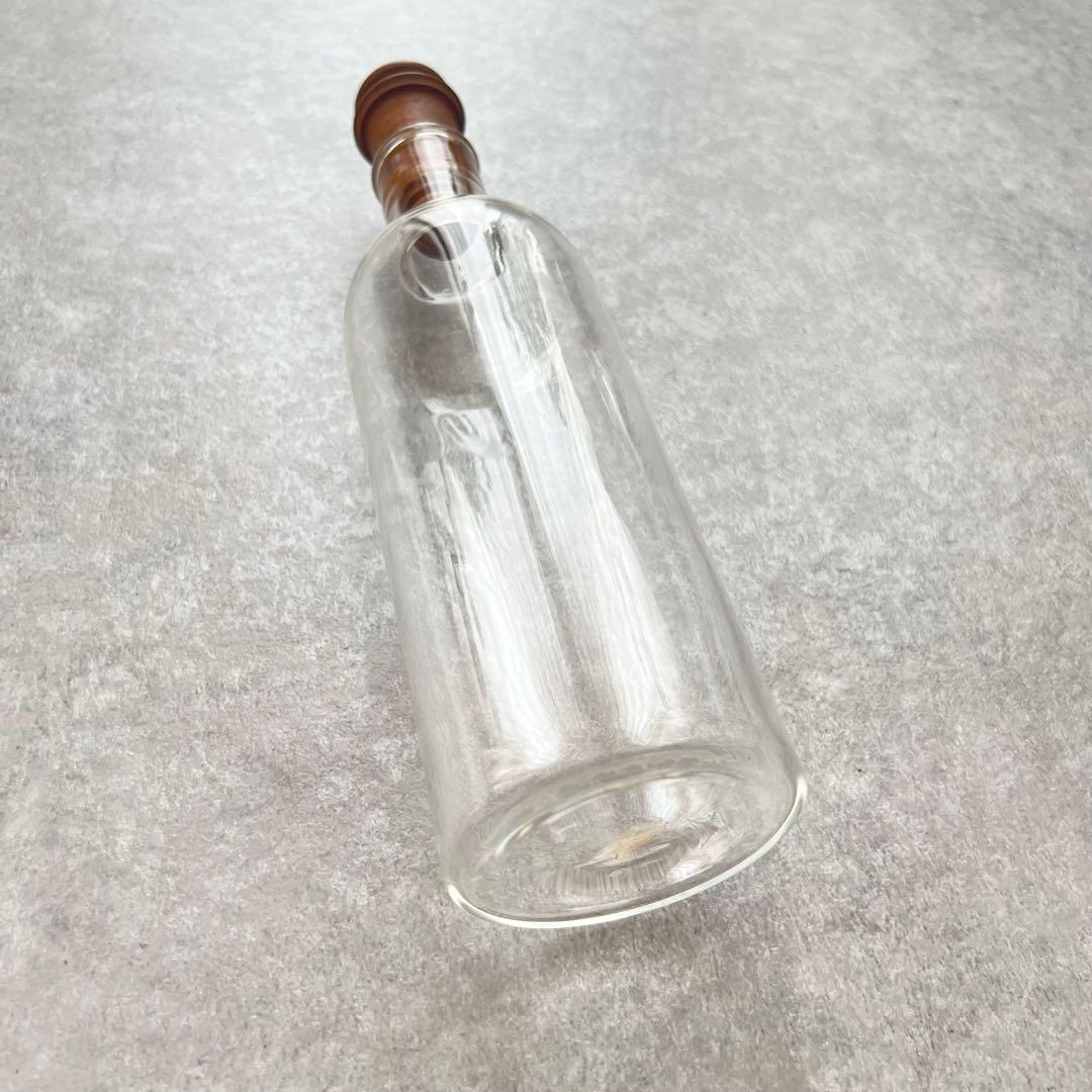 【作家もの】 ガラスボトル 栓付きガラス瓶