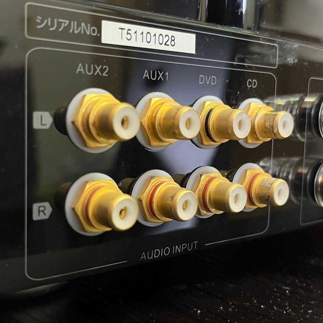 メーカー点検済 CAV製 真空管プリメインアンプ T-5 SPケーブル付属