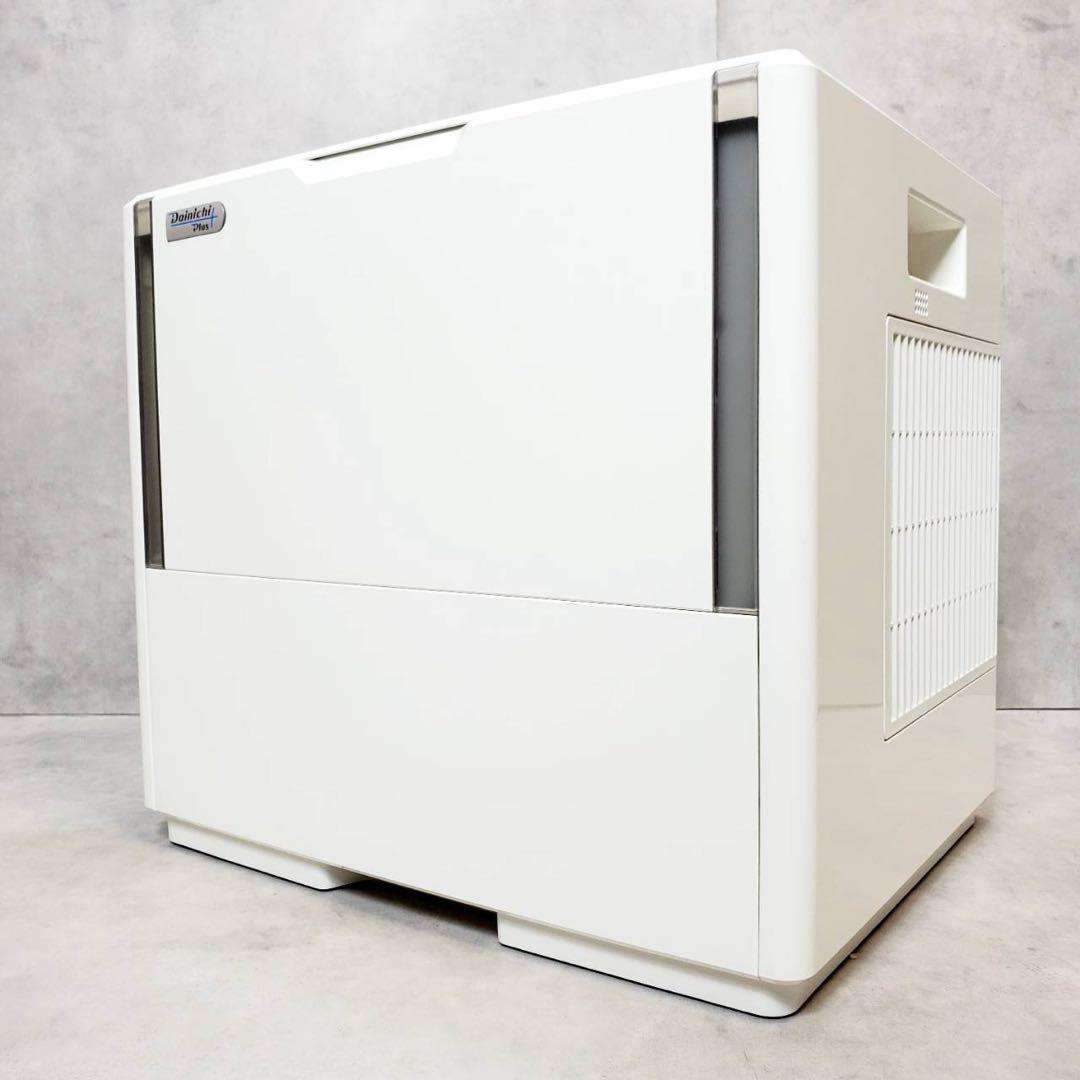 【良品】ダイニチ HD-182-W ハイブリッド式加湿器 ホワイト 大容量12L